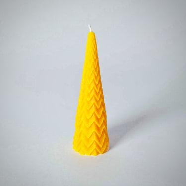 Chandelle Cire d'Abeille Sapin